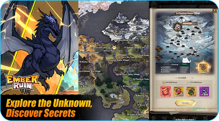 Explore the Unknown, Discover Secrets