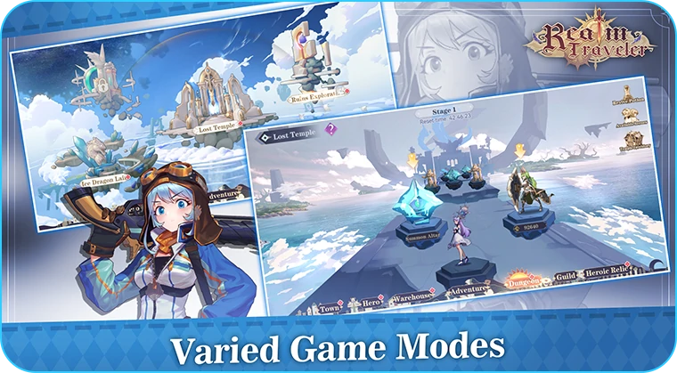 Varied Game Modes
