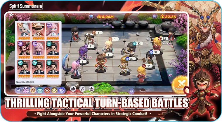 Thrilling Tactical Turn-Based Battles