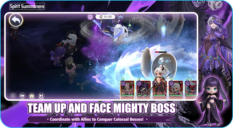 Team Up and Face Mighty Boss