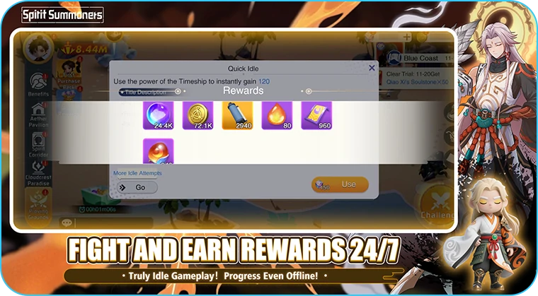 Fight and Earn Rewards 24/7